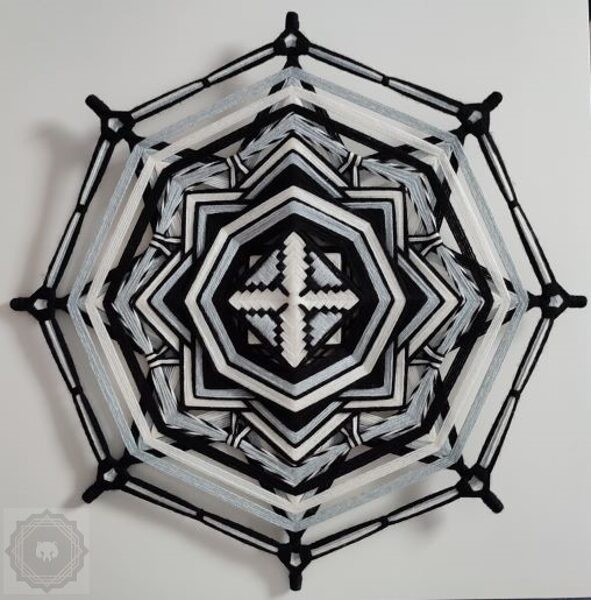 ŻYWIOŁY WODY I METALU / Mandala "  WPROWADŹ RÓWNOWAGĘ DO SWOJEGO ŻYCIA "