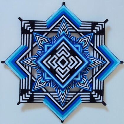 ŻYWIOŁY- MATALU I WODY Na zamówienie 50x50 cm