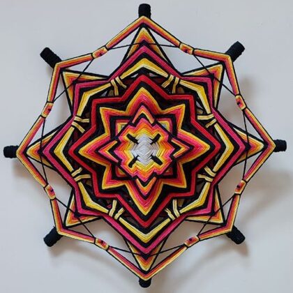 ŻYWIOŁY- ZIEMI I OGNIA  Na zamówienie  25x25 cm